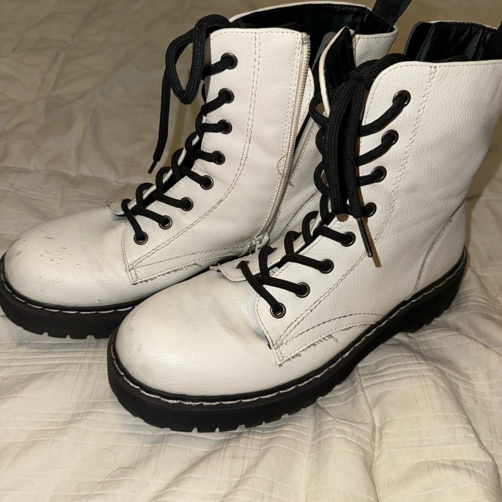 Sincerely Jules Monochrome High-Top Sneakers